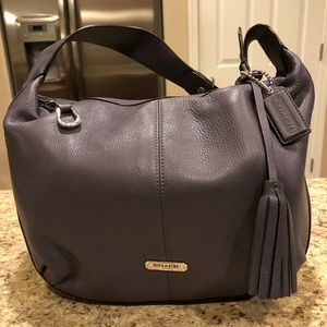 COACH Pebble Leather Hobo Purse